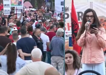 “Rama’s resignation is non-negotiable!”- The protester repeats the demands for the government: Limit the prime minister’s mandate, cancel the law on the Mountains Package