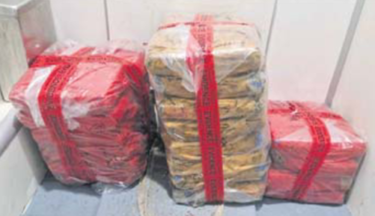 RFMF seizes drug parcels and guns in Lau