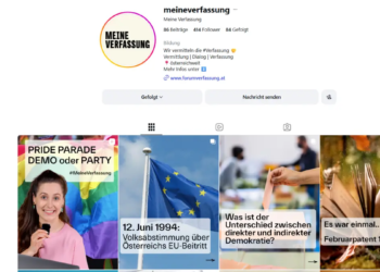The constitution is now on Instagram – DiePresse.com