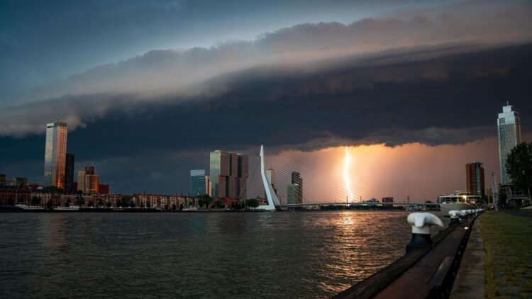 One dead and widespread damage after night of storms