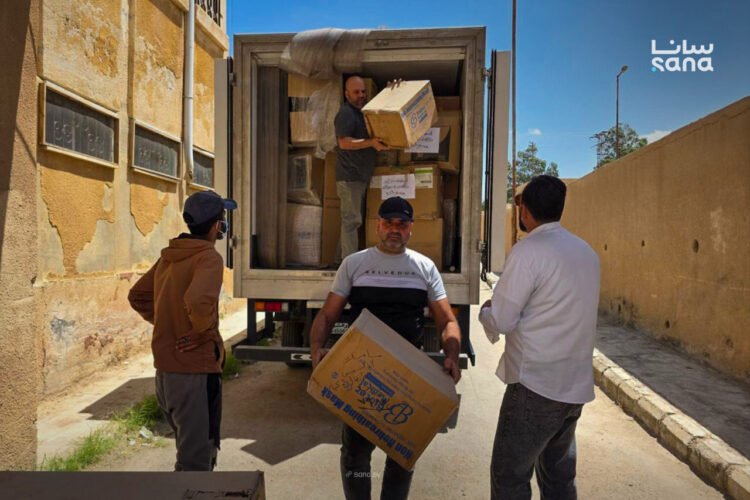 Syrian Ministry sends urgent medical shipment to Deir Ezzor amid Euphrates flood risks