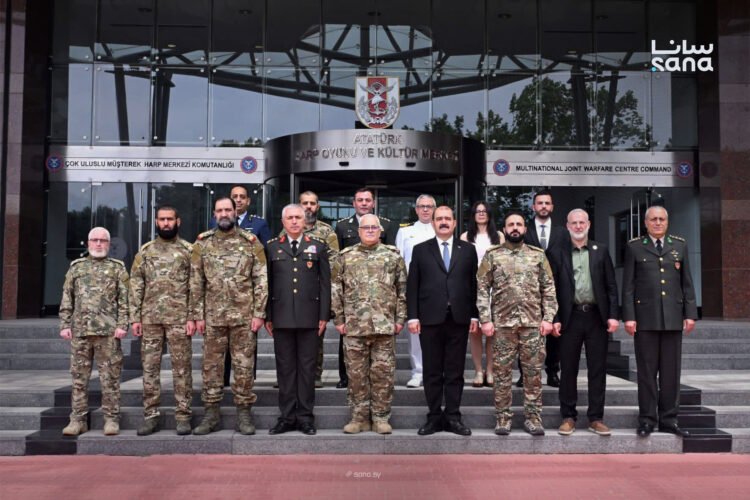 Syrian military delegation discusses cooperation with Türkiye