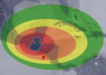 Conred declares orange alert for tropical storm Cristina and its possible effects in Guatemala