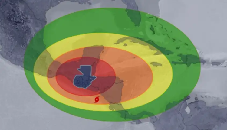 Conred declares orange alert for tropical storm Cristina and its possible effects in Guatemala
