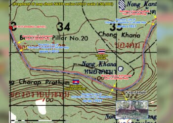 Thai army trying to produce new map to justify occupied areas, Cambodian border official says