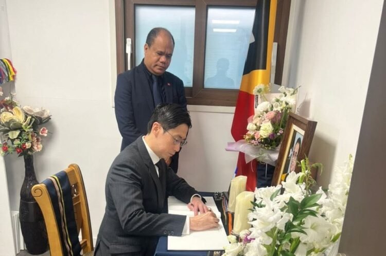 Book of Condolence opens at Timor-Leste embassy in Seoul for former President Francisco Guterres “Lú Olo”