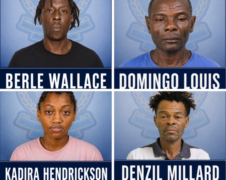 Four Individuals Charged in Separate Criminal Matters