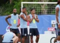 The football boots and balls of England national team players were stolen in the USA