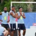 The football boots and balls of England national team players were stolen in the USA