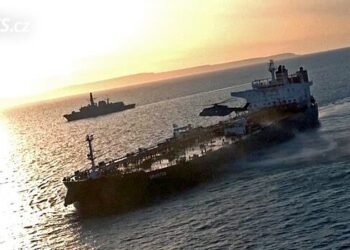 The British seized a tanker from the Russian shadow fleet in the English Channel
