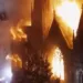 In New York, a fire broke out in a church with the status of a historical monument, the bell tower collapsed