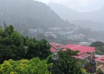 WEATHER (6:00 AM, June 24): cloudy skies, scattered showers, possible thunderstorms expected; people in at risk areas urged to be cautious