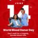 Ministry pushes for donations on World Blood Donor Day