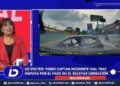“He put his son’s life at risk”: vehicle drags another on Liberación Boulevard during a new traffic dispute recorded on video