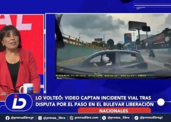 “He put his son’s life at risk”: vehicle drags another on Liberación Boulevard during a new traffic dispute recorded on video