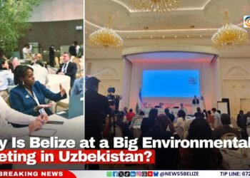 Why is Belize at a Big Environmental Meeting in Uzbekistan?
