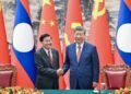 President Xi Holds Talks with President Thongloun in Beijing