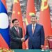President Xi Holds Talks with President Thongloun in Beijing
