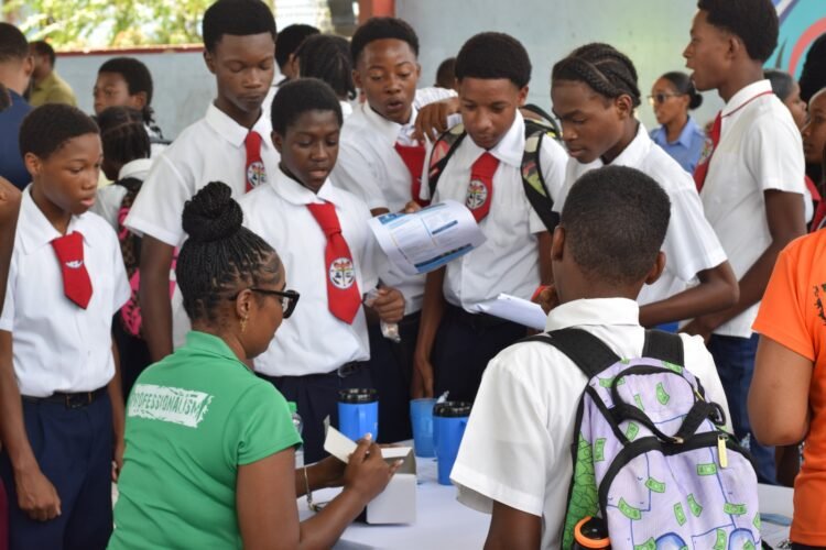 PDJSS, Sir Ira Simmons host career fair in Castries