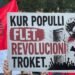 PHOTO/ “When dictatorship is a fact, revolution is a duty!” – The strong messages of citizens through banners: Without change of policy, there is no future!