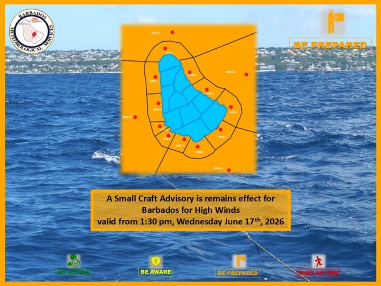 Small Craft Advisory remains in effect amid strong winds