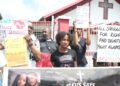 Protesters for Kaia Sealey join Labour Day march