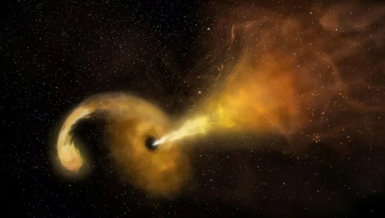 Detecting supermassive black hole winds in the Milky Way