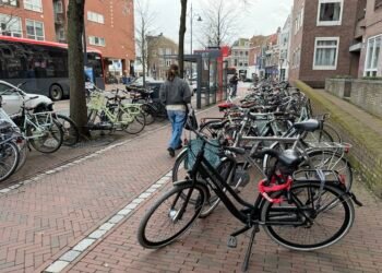 Off the stoop: limping along Leiden’s overcrowded pavements