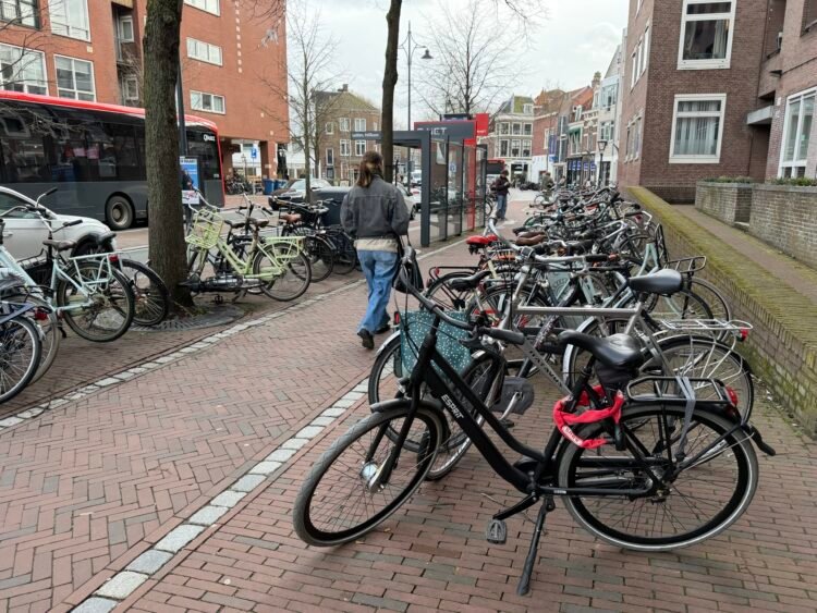 Off the stoop: limping along Leiden’s overcrowded pavements