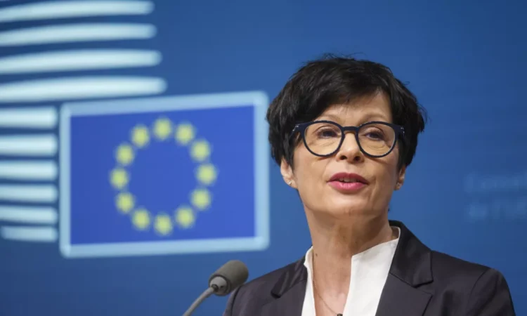European Commissioner Marta Kos also congratulated Janša on her election