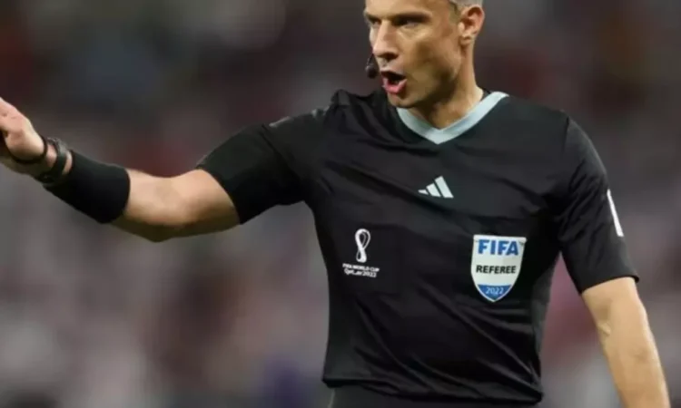 The match between Brazil and Morocco is the first for the three Slovenian referees