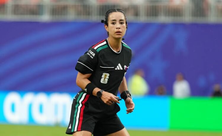 This is how Katia Itzel García did in her debut as a central referee in the 2026 World Cup