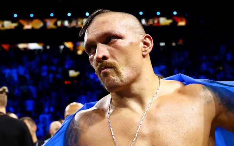 Boxer Usyk gave up three championship belts