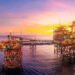 Cities between the seas: the largest oil platforms in the world
