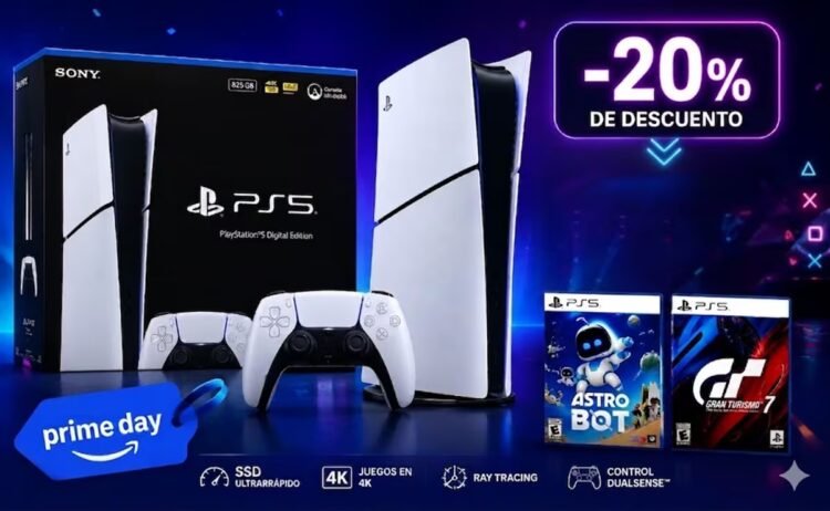 Prime Day 2026: Amazon Mexico reduces PS5 by less than 10 thousand pesos