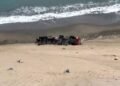 Accident in Pasamayo: trailer falls into a 100-meter abyss after crash on the serpentine near Ancón