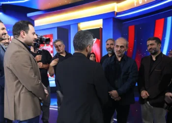 Video report The visit of the head of the Broadcasting Organization to the backstage of the special program “Jam 26” of the Three-Sima channel