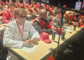 The Secretary General of the Trade Union participates in the 13th conference of the Nihau Union in Johannesburg