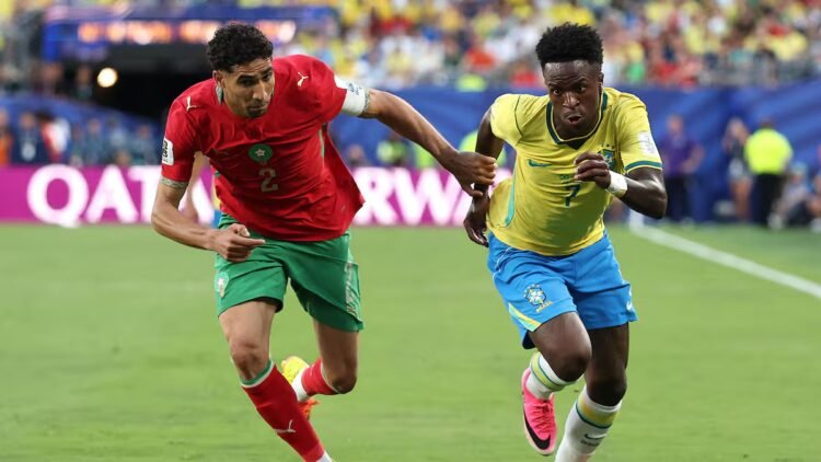 Brazil vs. Morocco: tie with two great goals for the candidates in group C of the World Cup