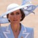 Kate Middleton in a delicate heavenly outfit attended the parade in honor of the king in London – photo, video