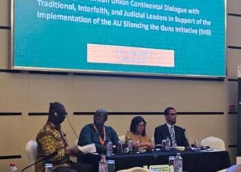 Concluding the continental dialogue with the traditional, religious and judicial leaders in Ghana, with the participation of the Sahrawi Republic