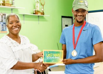 Afi Lucas is Tennis’ Last Man Standing Tennis champion