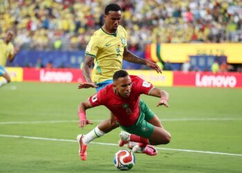 Brazil vs Morocco result: Intense 1-1 draw with Vinicius Jr. and Saibari as undisputed figures