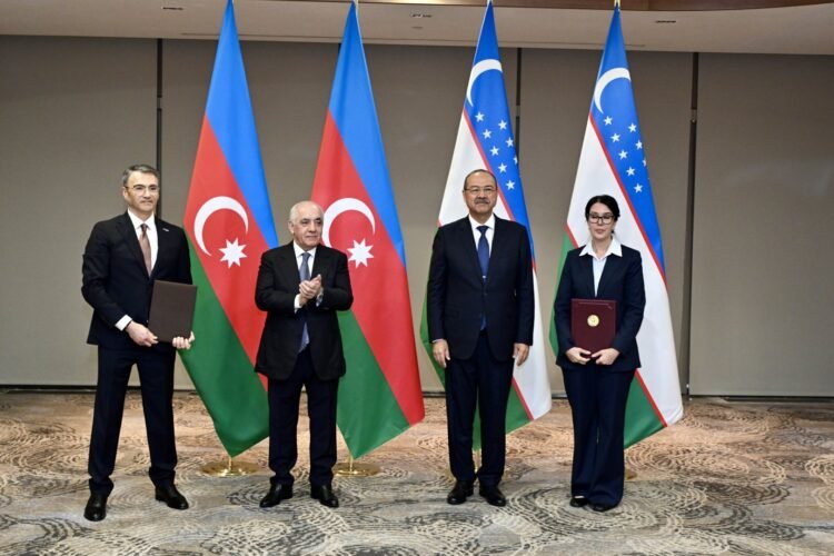 Azerbaijan and Uzbekistan sign bilateral documents in Tashkent (PHOTO)