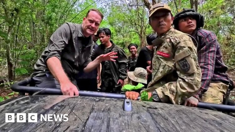 Watch: The rebels at the front line of Myanmar’s civil war