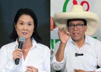 Keiko Fujimori leads the vote count in the second presidential round of Peru