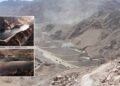 They will build a 2.8 kilometer lake in the mountains using 3 giant dams.
