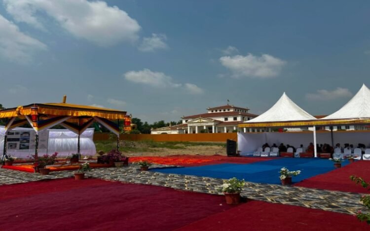 Bhutan began construction of temple complex in Lumbini