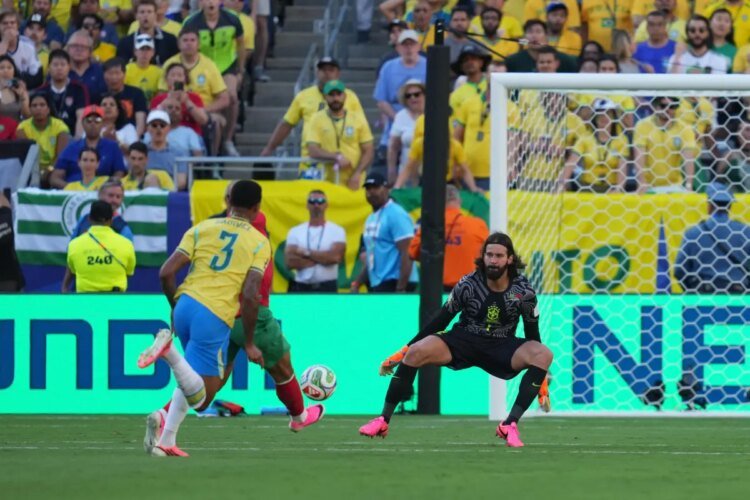 Brazil and Morocco draw 1-1 at the end of a vibrant first half