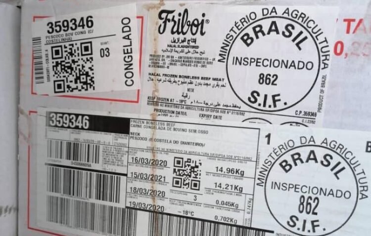 Libya falls to 4th place among Africa’s largest importers of Brazilian meat